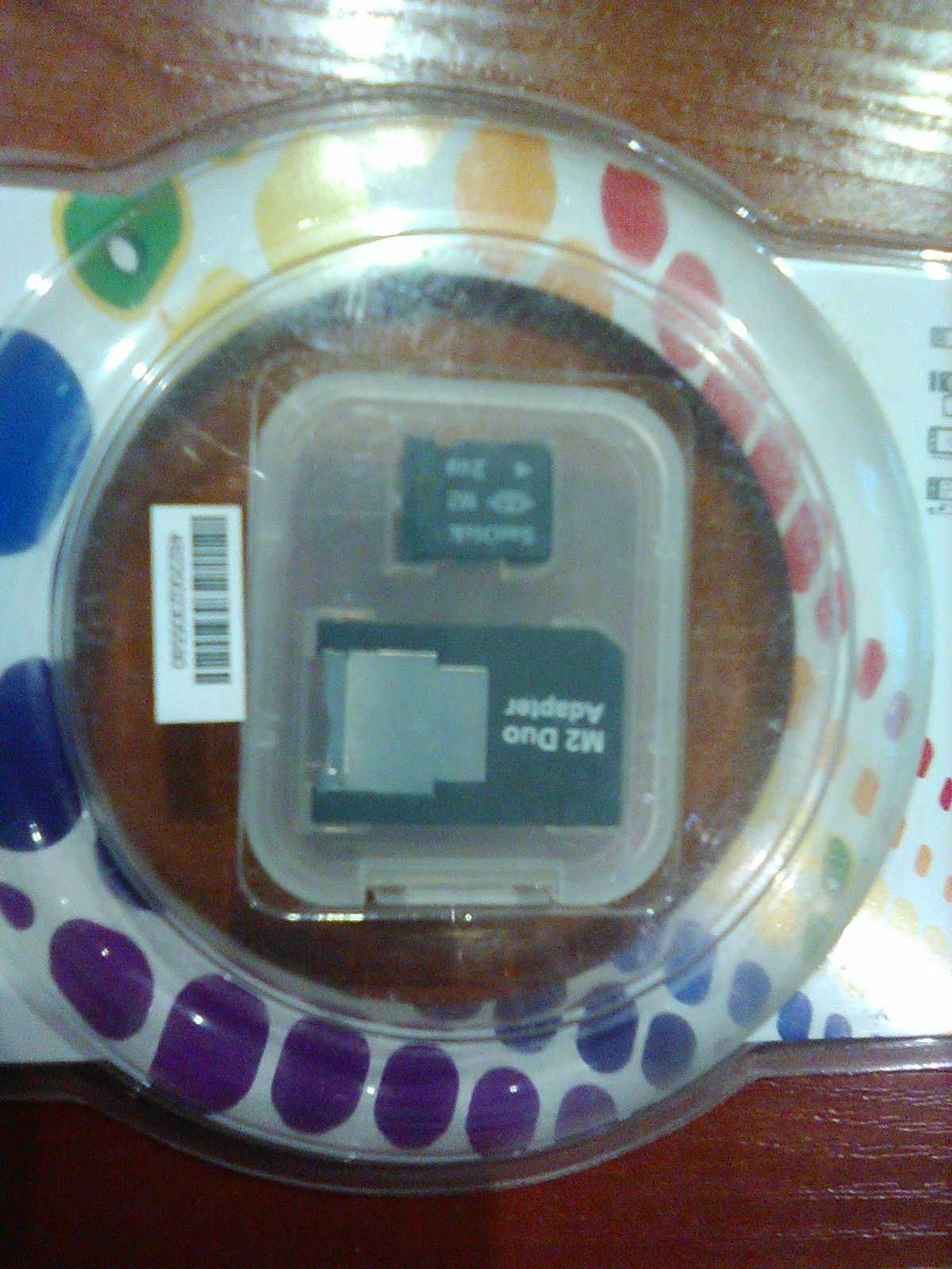 Карта памяти Memory Stick M2 2Gb GoodRam + адаптер