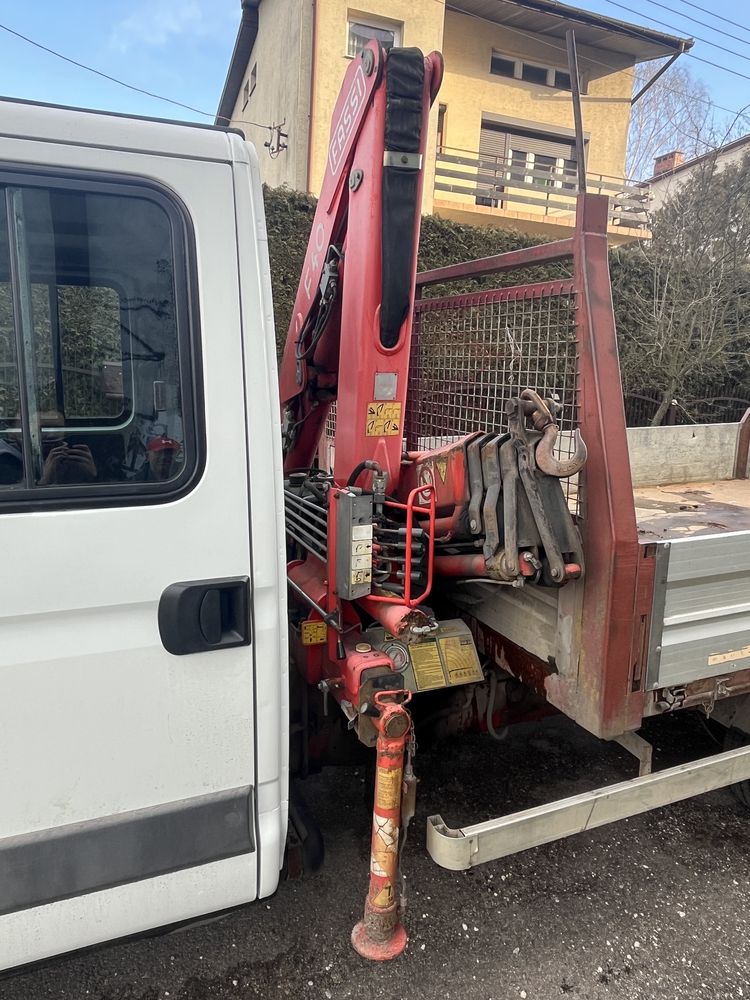 Iveco Daily 65c15 HDS, brygadówka, kiper