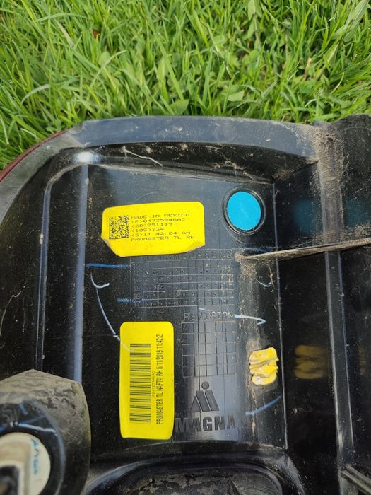 Lampa tylna prawa do busa Promaster RAM