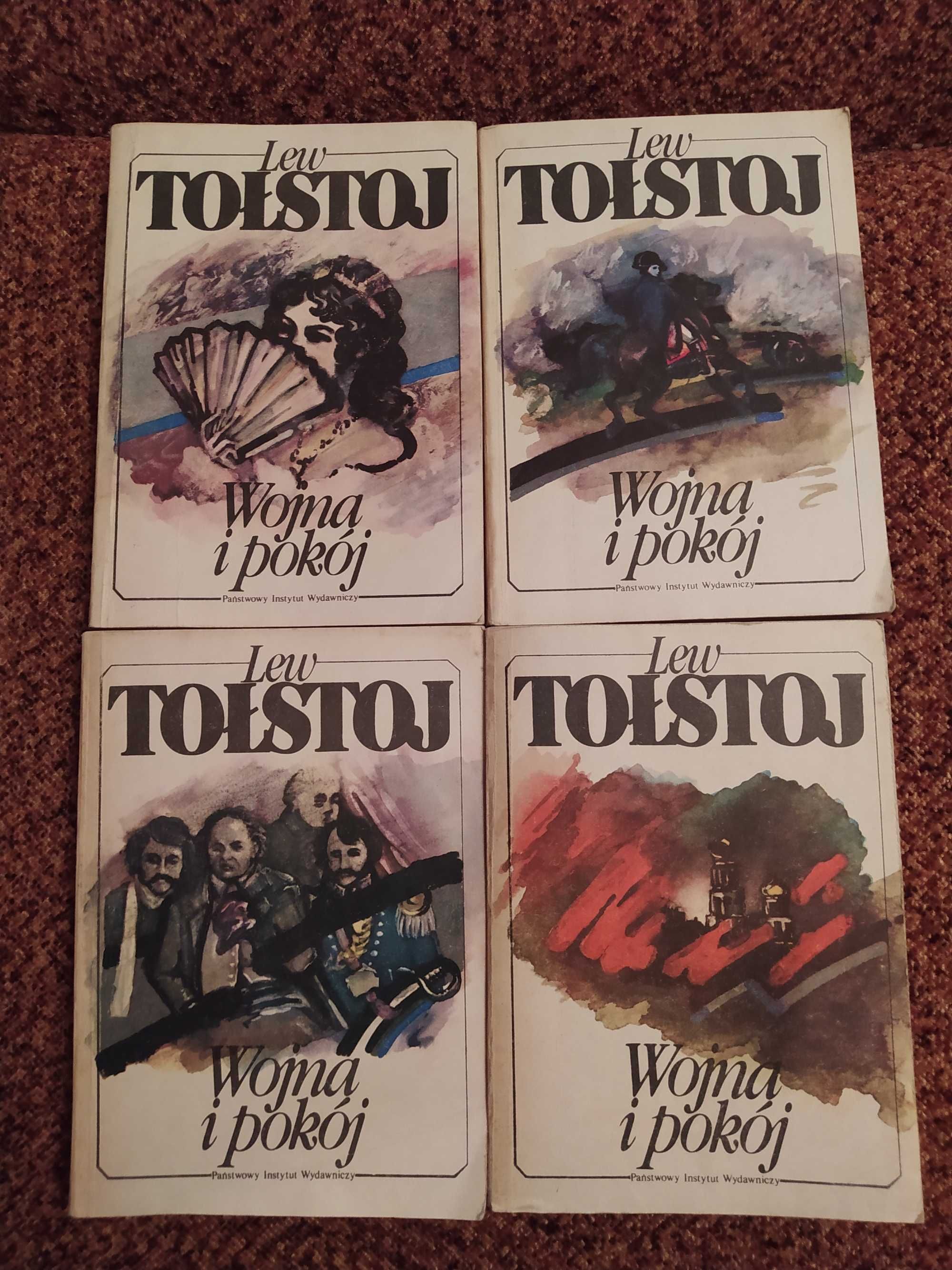 Wojna i Pokój  4 tomy - Lew Tołstoj