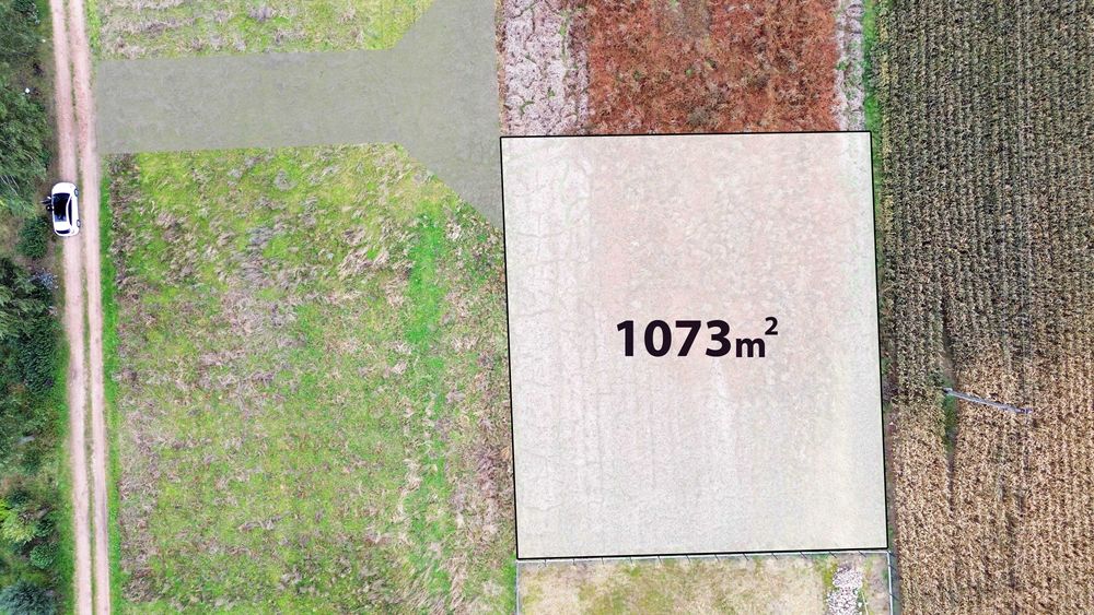 Działka Budowlana Radzanowo - Begno 1073 m2  WYDANE WZ Pilnie sprzedam