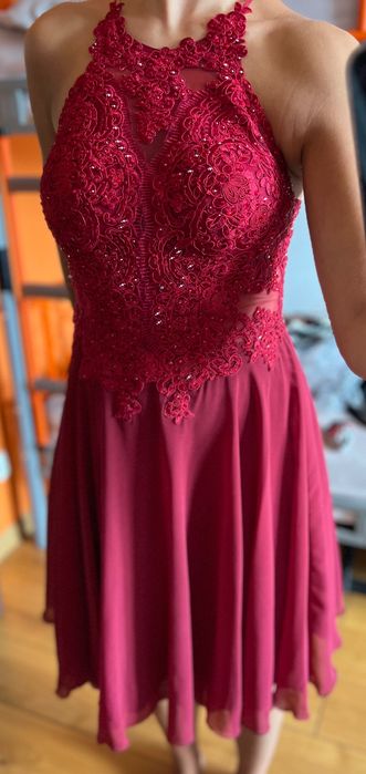 Sukienka wieczorowa balowa na bal wesele