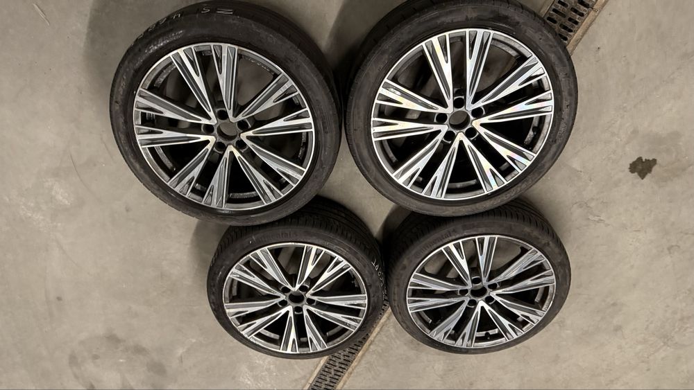 Komplet felg 20″ 8.5Jx20 ET43 5x112 do Audi A6/A7/A8 + opony letnie