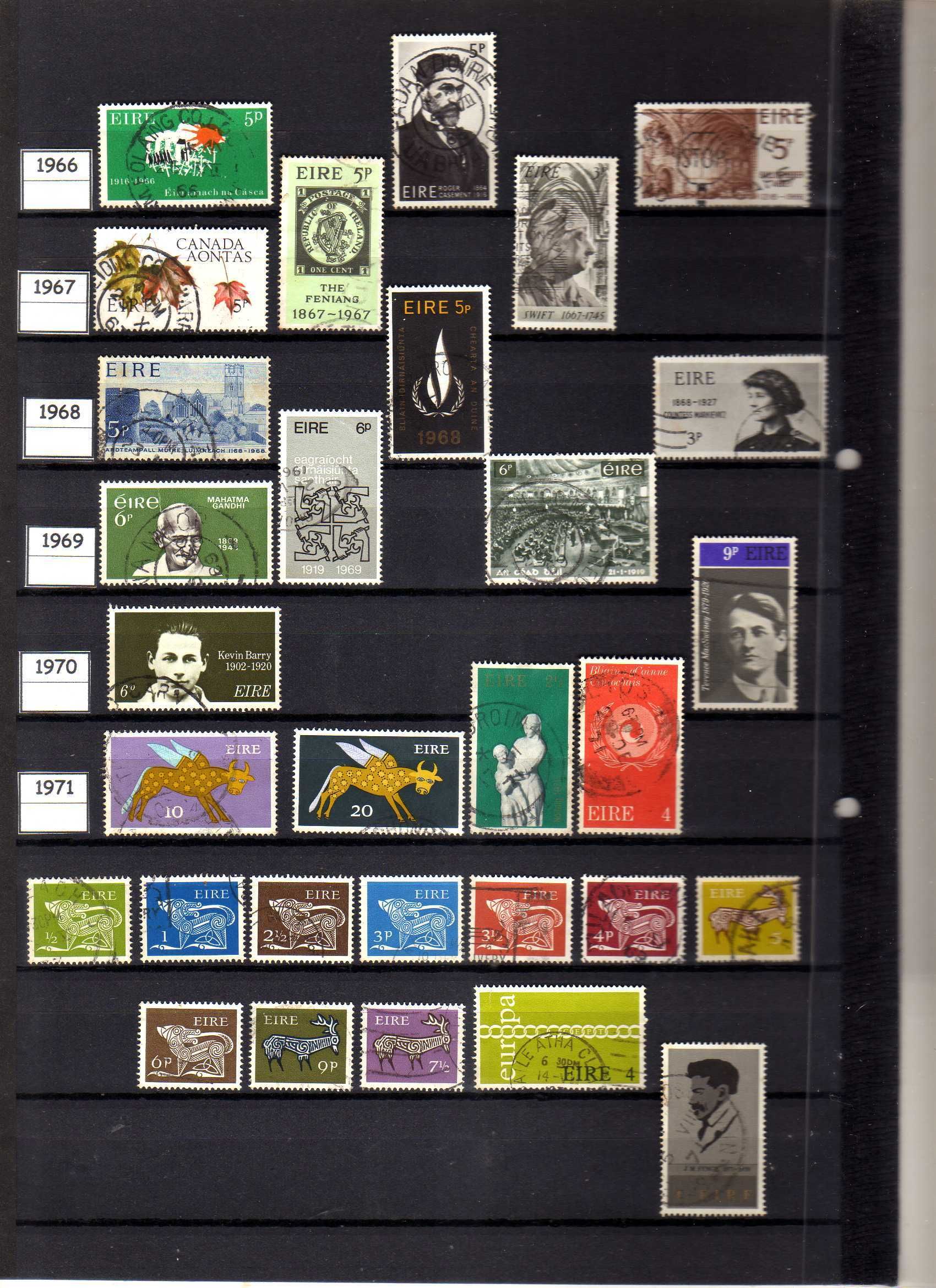 Selos Irlanda de 1940 a 1978