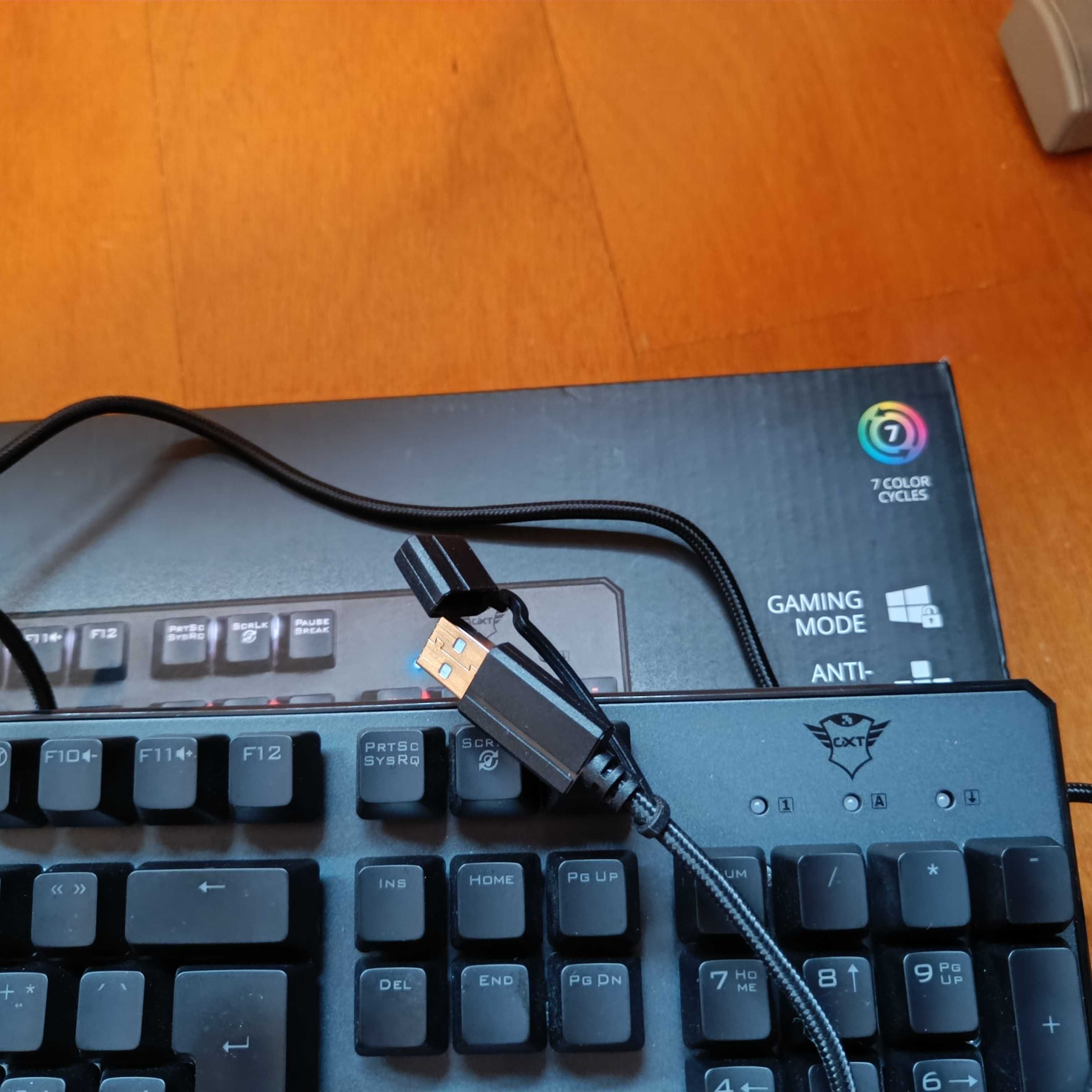 Teclado mecânico Trust GXT 865 Asta PT