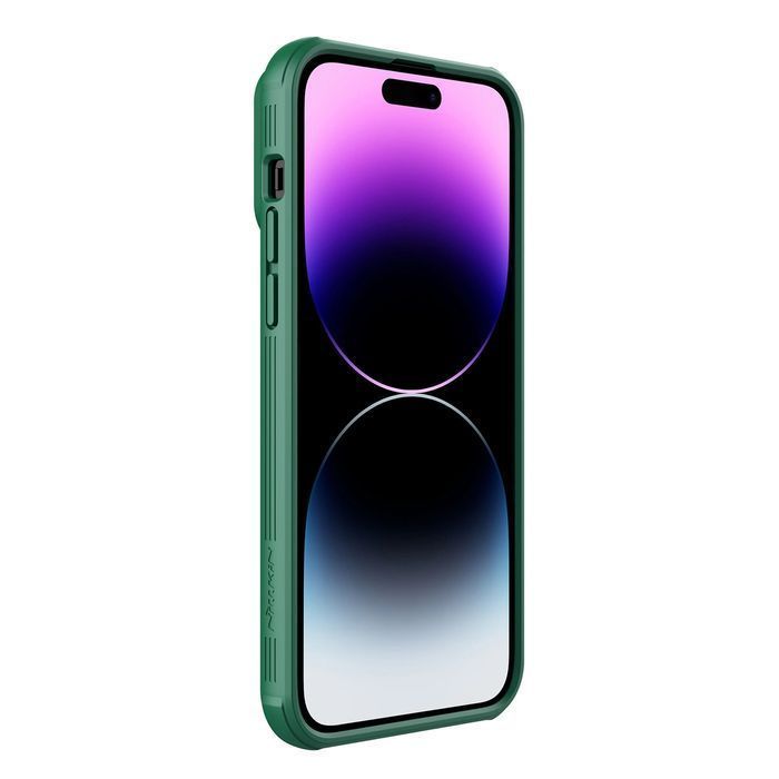 Nillkin CamShield S Case etui iPhone 14 Pro Max zielone