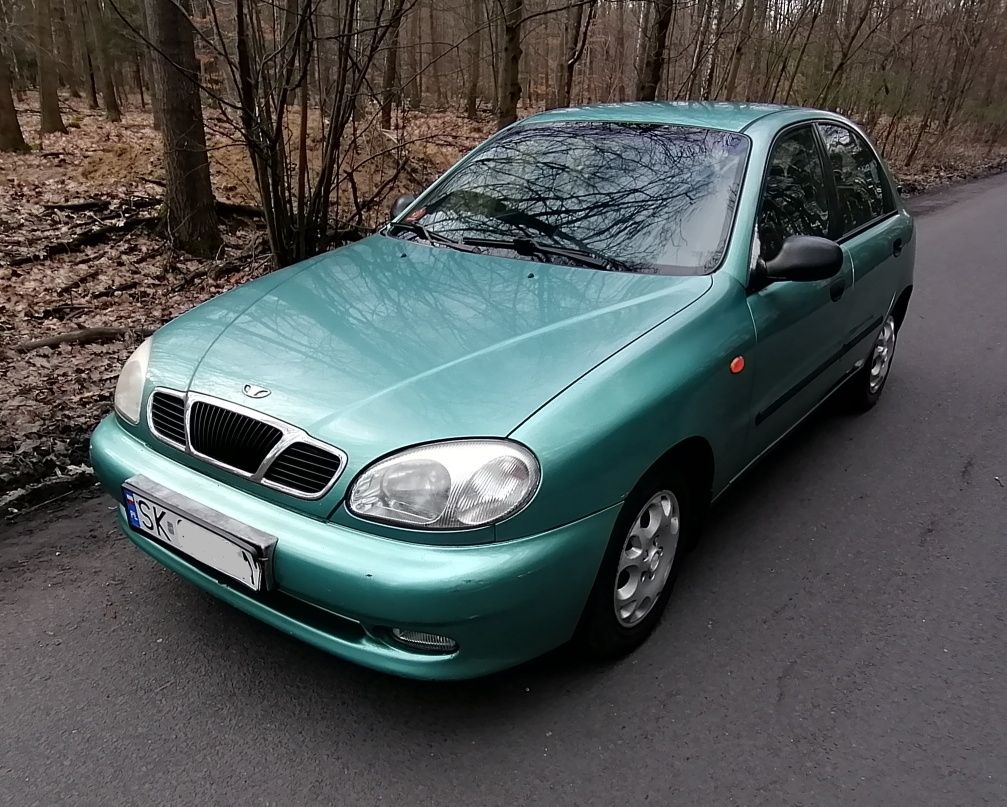 Daewoo Lanos 1,6 16V 1999r. 119 kkm,  pierwszy właściciel