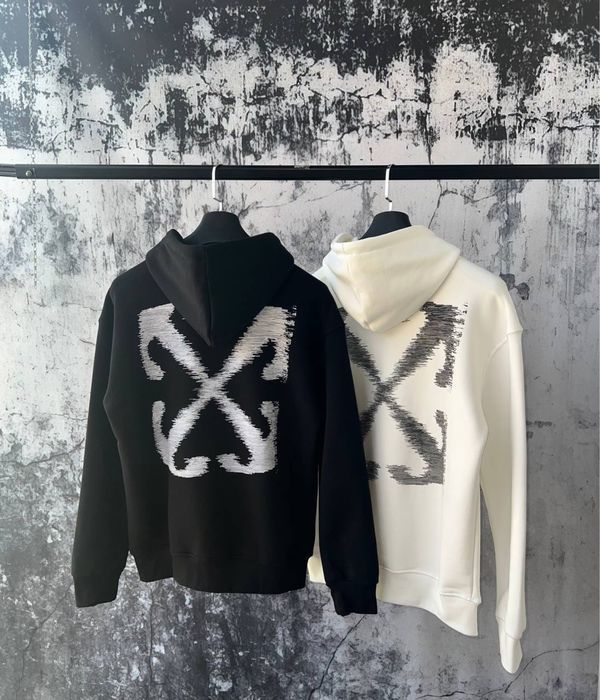 BALENCIAGA scotch худи черный мужской белый оверсайз оригинал