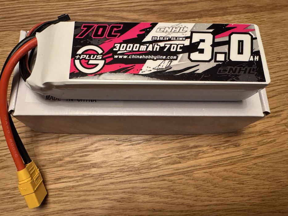 LiPo CNHL G+Plus 5s 3000mAh 70c Nowa