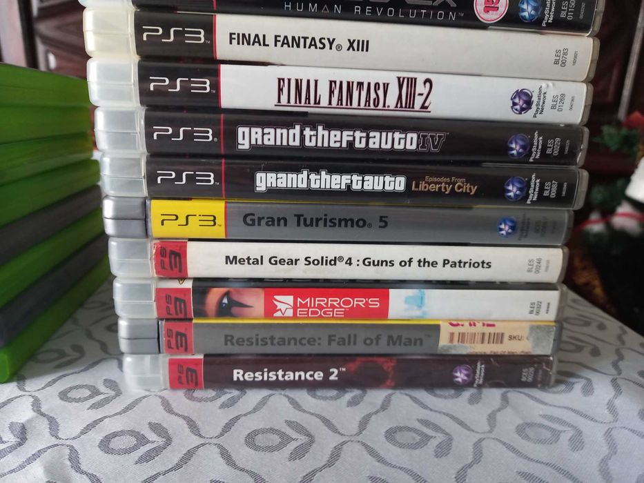 Jogos Xbox 360 e PS3