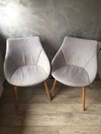 Krzesła tapicerowane  / wygodne / jak nowe