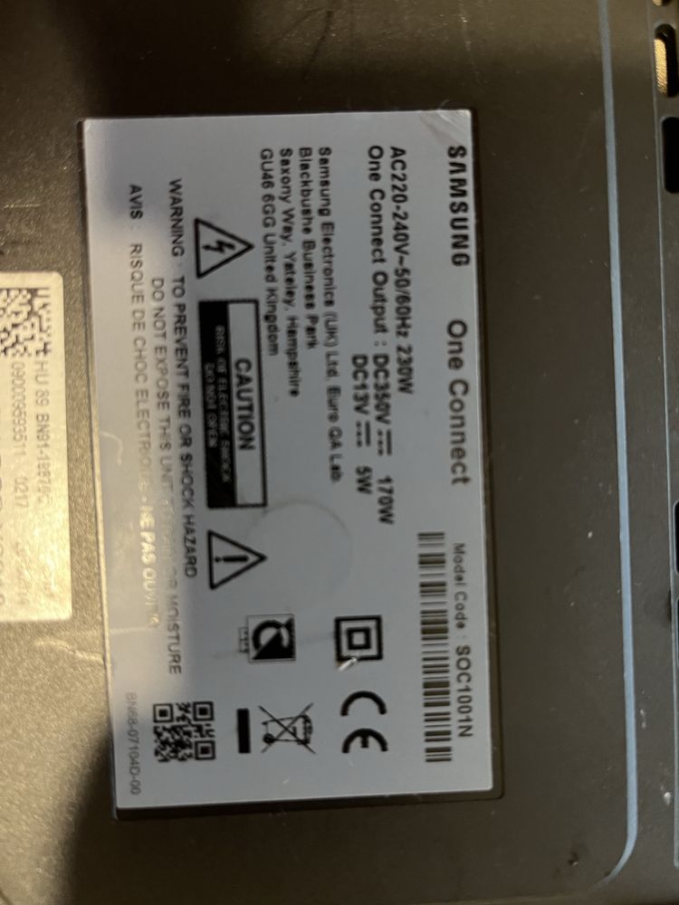 Samsung one connect box