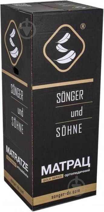 Матрас "Gold Sonnig Songer und Sohne"  90х200х19 см. В коробці.