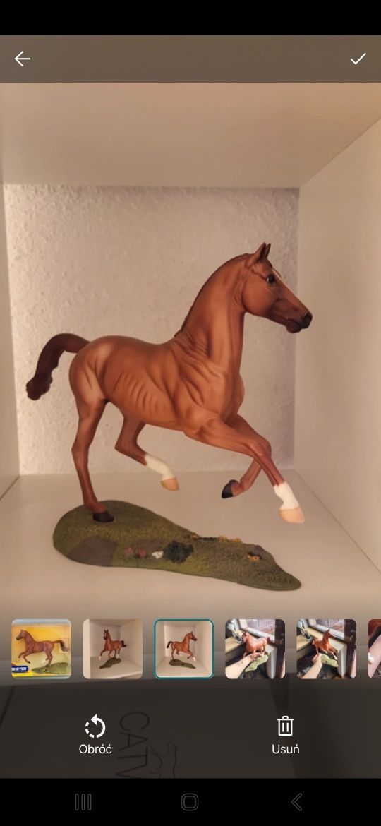 Show jumping warmblood koń breyer figurka