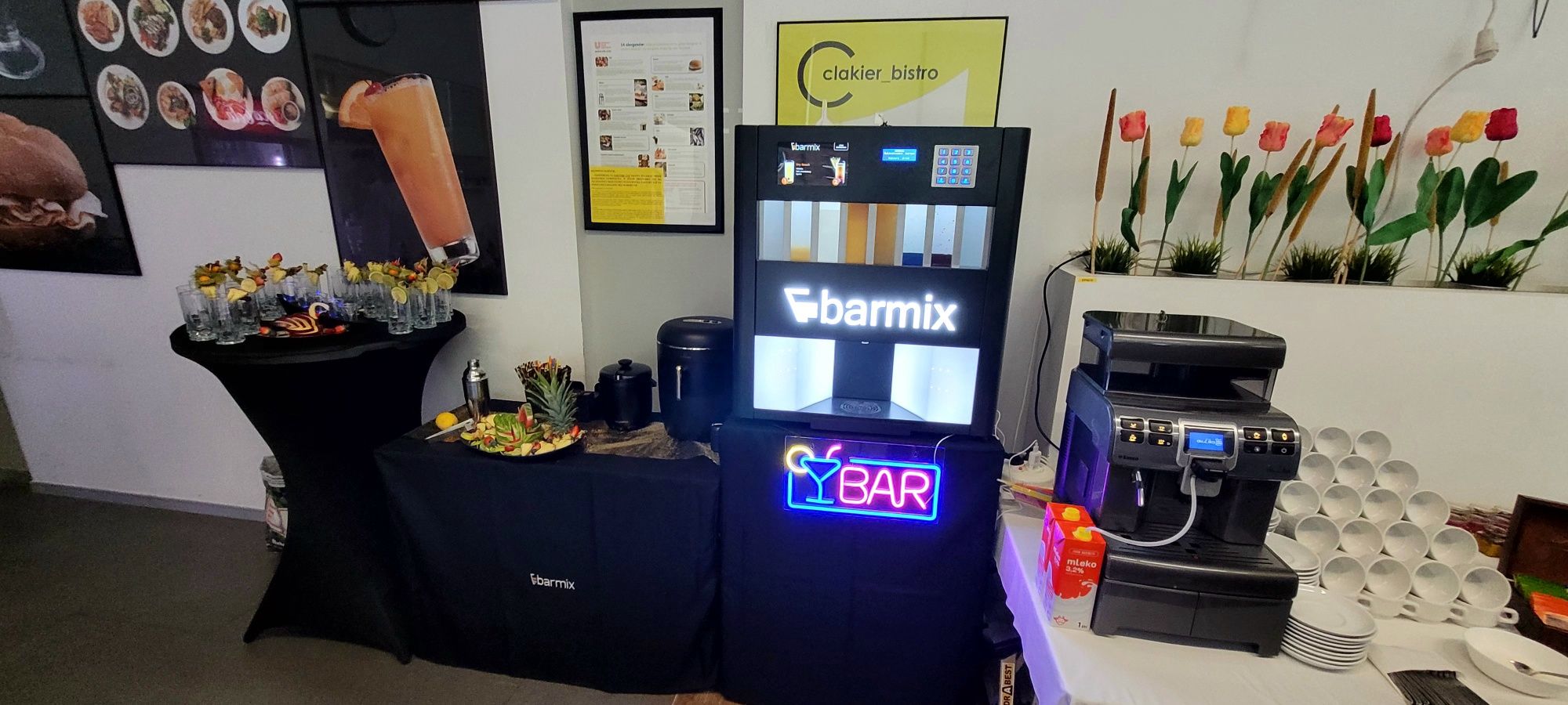 Automatyczny barman Barmix, impreza, drinki, wesele