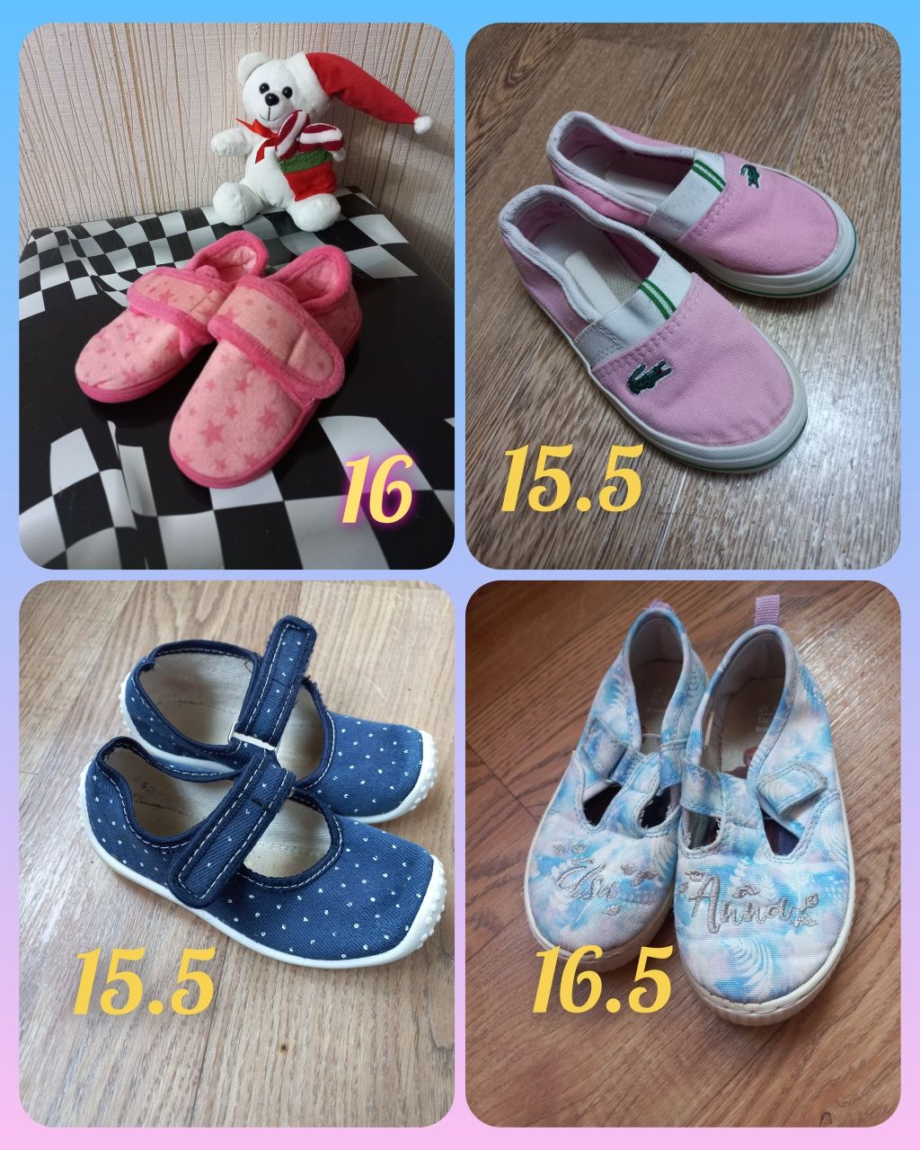 НОВЫЕ Тапочки тапки детские домашние девочке сменная обувь в сад