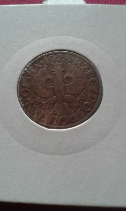 5 groszy 1928 rok-piękne-oryginał
