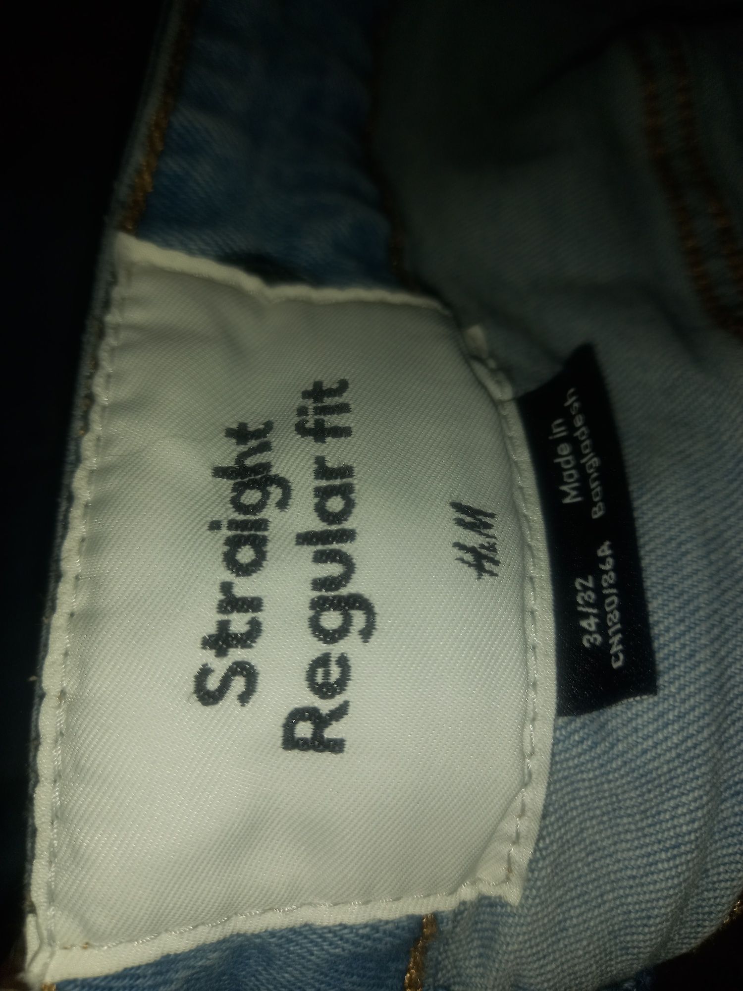 Spodnie jeansowe męskie H&M