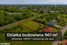 Idealna pod dom lub inwestycję | MPZP | 10 minut do centrum Wrocławia