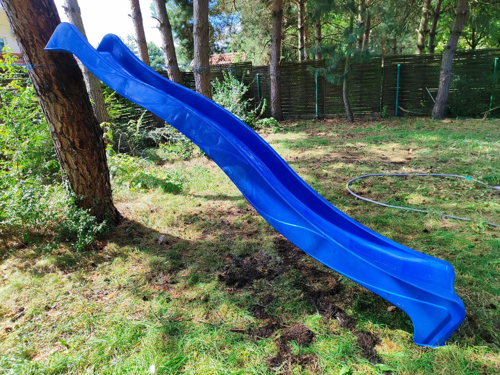 Ślizg, ślizgawka 2,5 m dla dzieci plac zabaw domek na drzewie .