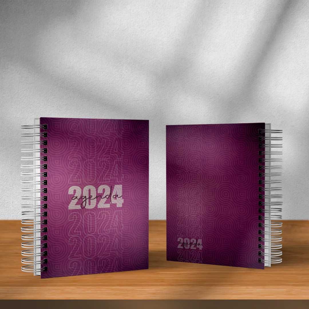 Agenda 2024 capa dura 350Páginas