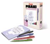 Zest Kreat Do Lekcji Kaligrafi Dark Ses15 pudełko. Pentel