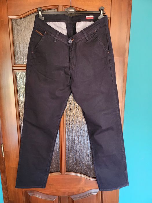 Spodnie męskie granatowe