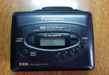 Walkman z cyfrowym radiem Panasonic RQ-V80