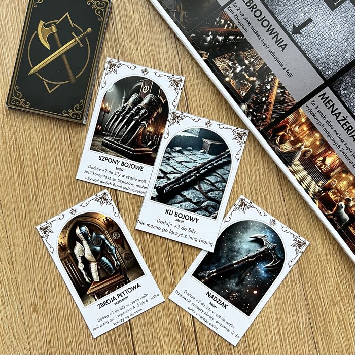 Dodatek MIASTO Talisman Magia i Miecz Edycja 5 Dodatkowe Karty Fanowsk