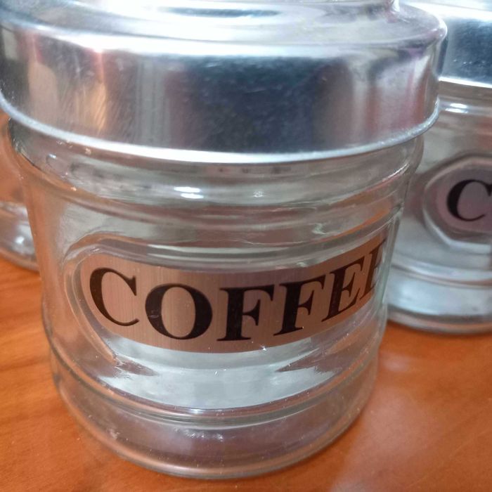 Pote de vidro para café NOVO