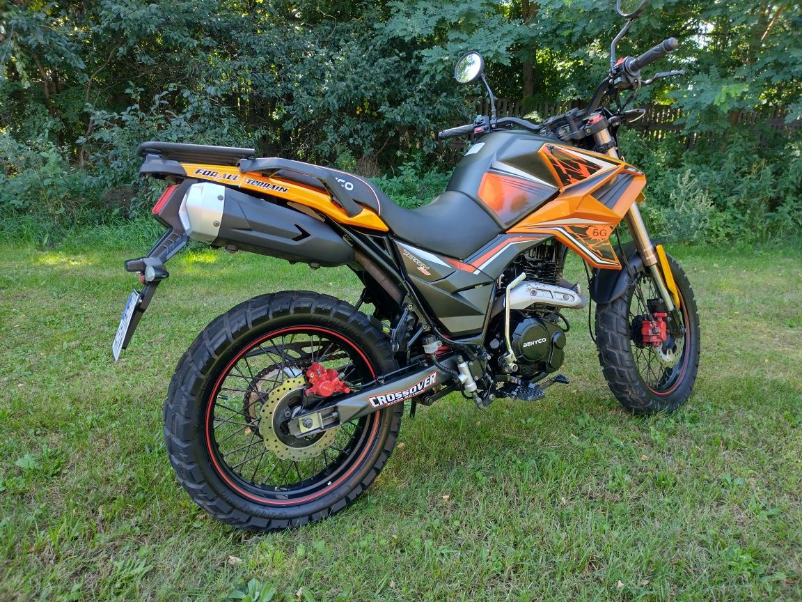 Benyco Tekken 125 enduro 2017 rok prawo jazdy B gotowy do jazdy Barton