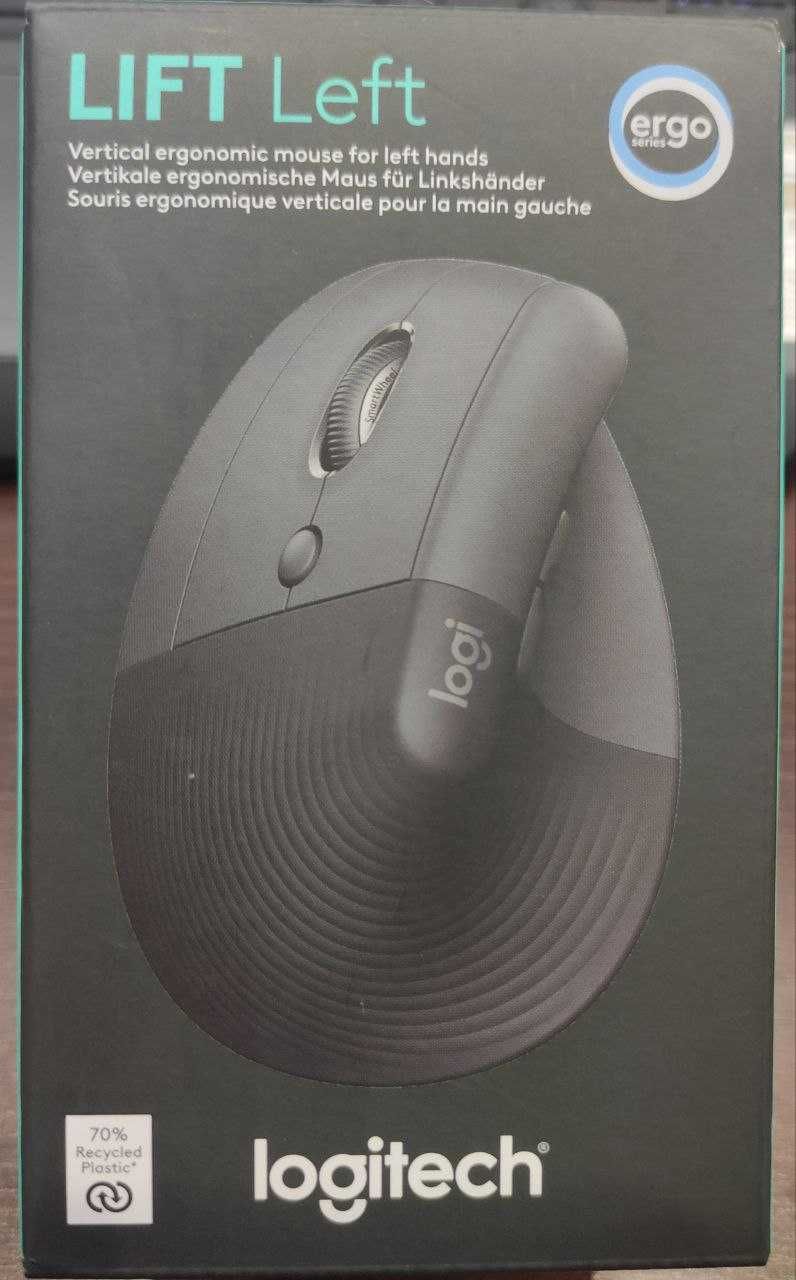 Миша  Logitech Lift Left Vertical Ergonomic Wireless з гарантією