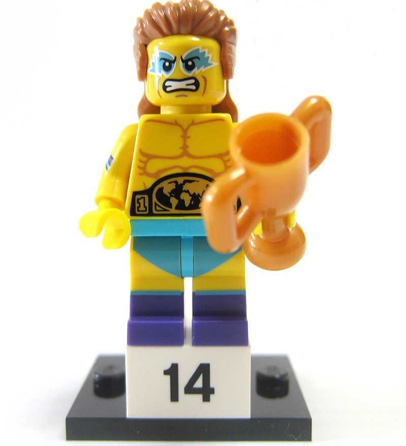 LEGO MINIFIGURES 15 seria Wrestler - Minifigurka Nr. 14