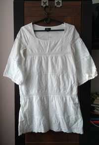 Biała sukienka S koronkowa krótka sukienka koronka Blanco opis!
