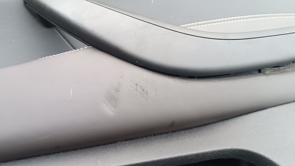 Boczki Citroen c5 X7 III Tourer Kombi komplet criollo skóra brązowa