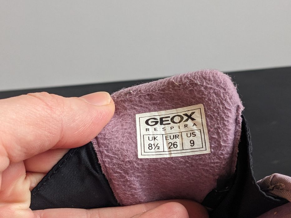 Чобітки Geox на дівчинку, 26 р