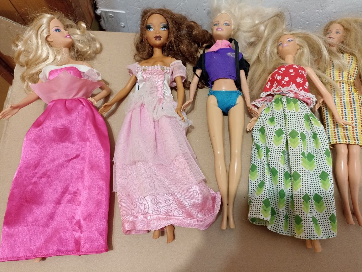 10 lalek vintage Barbie Mattel z 1999