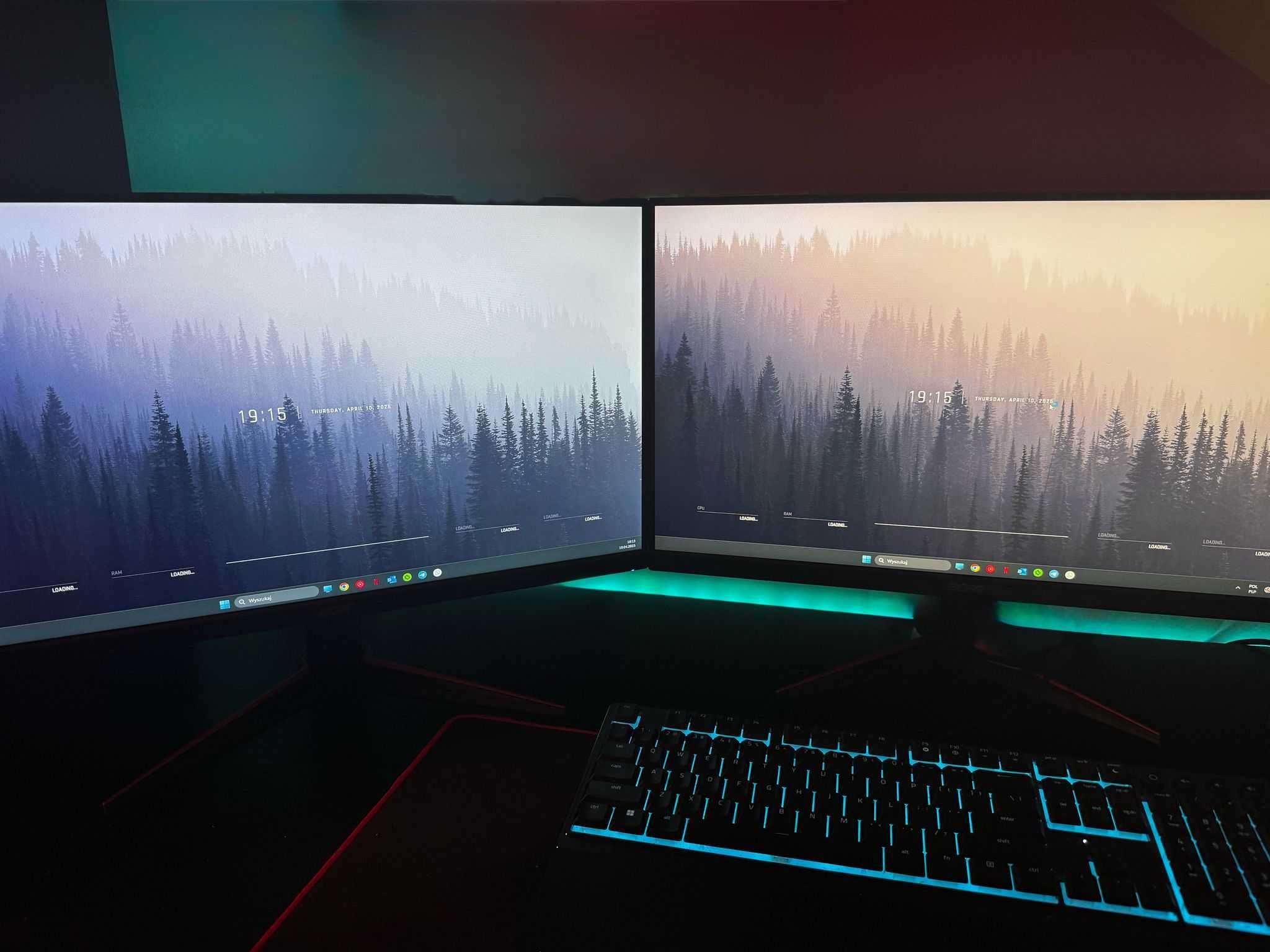 Komputer do gier z Monitorami – Ryzen 5 5500 + RTX 3060 Ti + 32 GB RAM