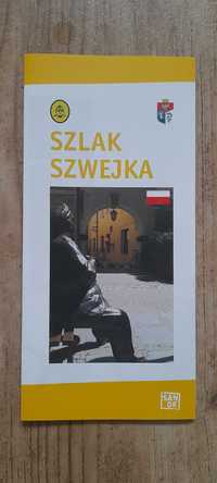 "Szlak Szwejka" - folder z Sanoka, 2016 rok