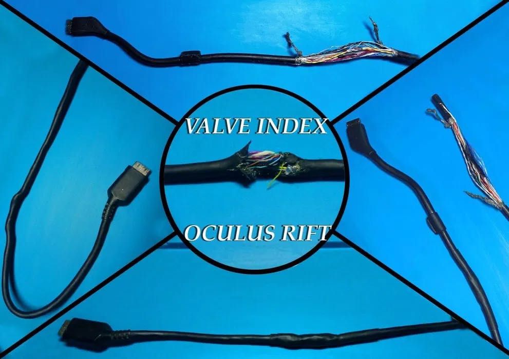 Ремонт кабеля #5 Sony ps vr v1,v2 HTC VIVE, VALVE INDEX, OCULUS RIFT,