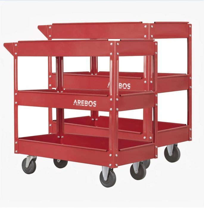 Wozki warsztatowe 3 komorowe Arebos