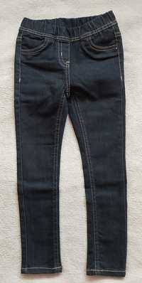 Nowe spodnie dżinsowe leginsy 110 C&A