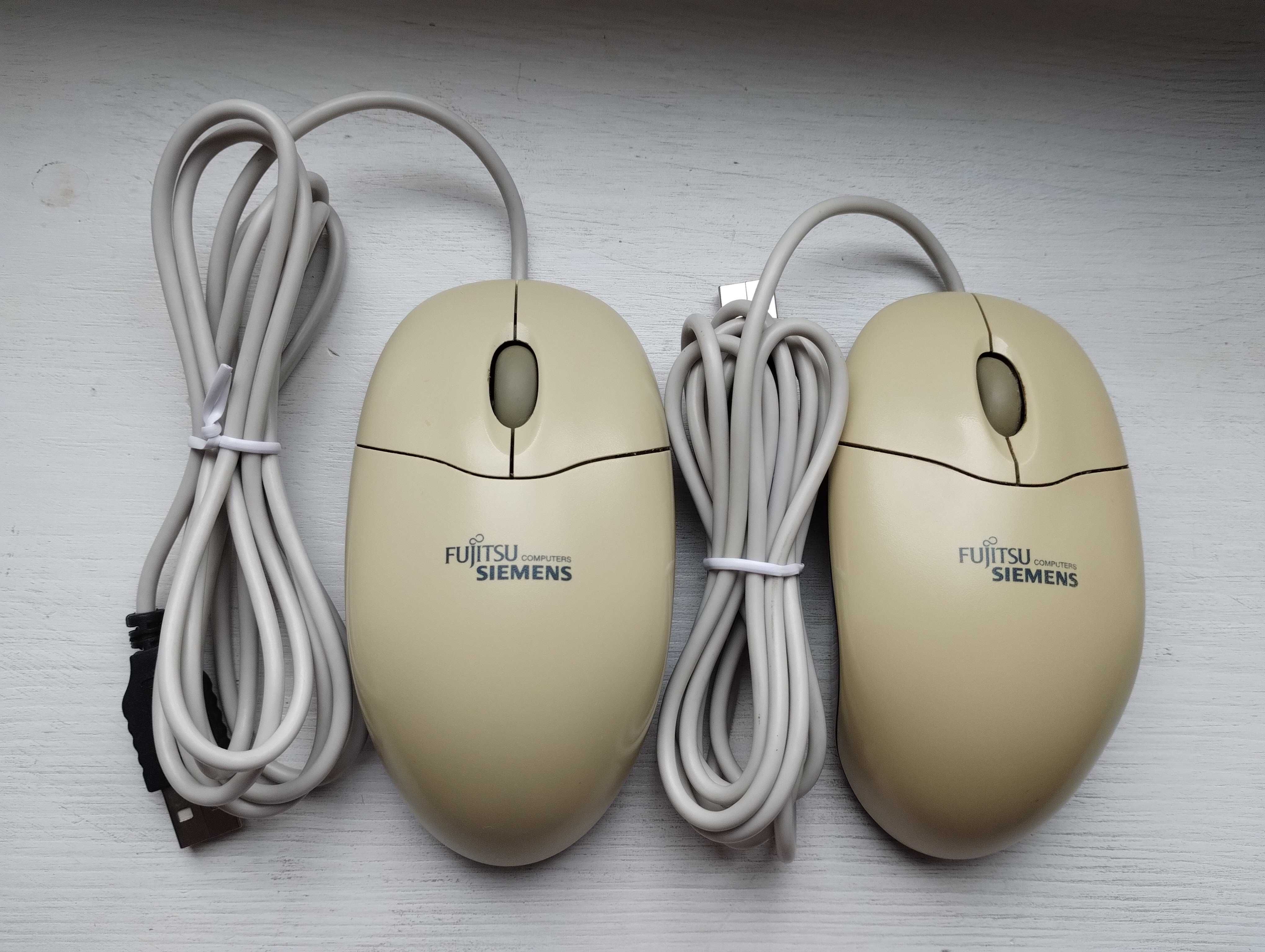 Мишка брендова HP, Fujitsu etc, оригінальна, USB, біла, чорна, б/в