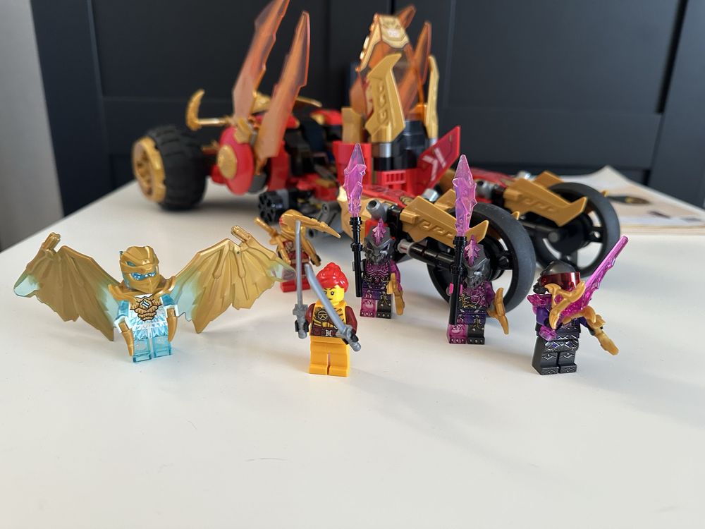 Lego Ninjago 71773 Рейдер золотого дракона Кая Лего