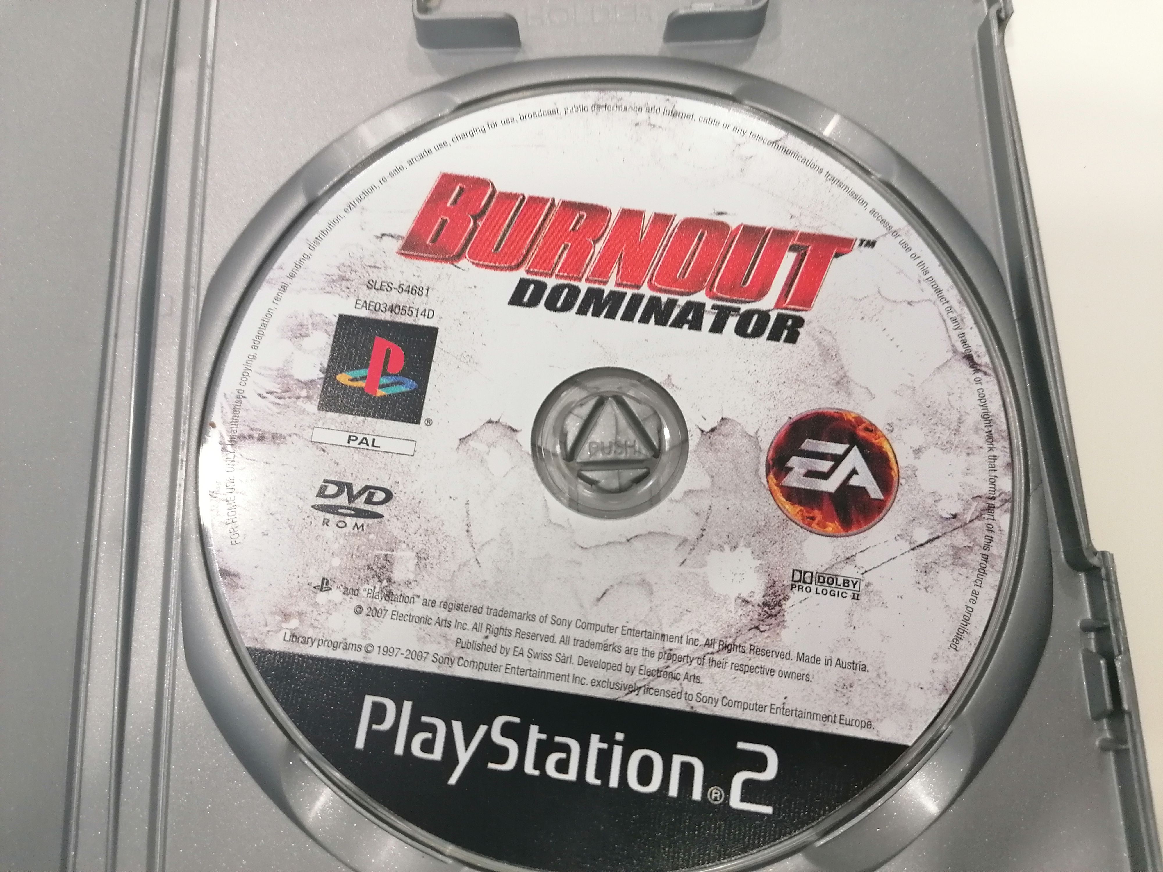 Burnout Dominator PS2 Playstation 2
