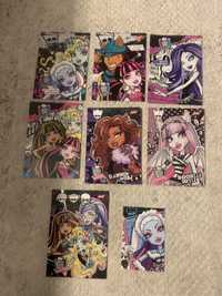 Karteczki do segregstora duze zestaw monster high