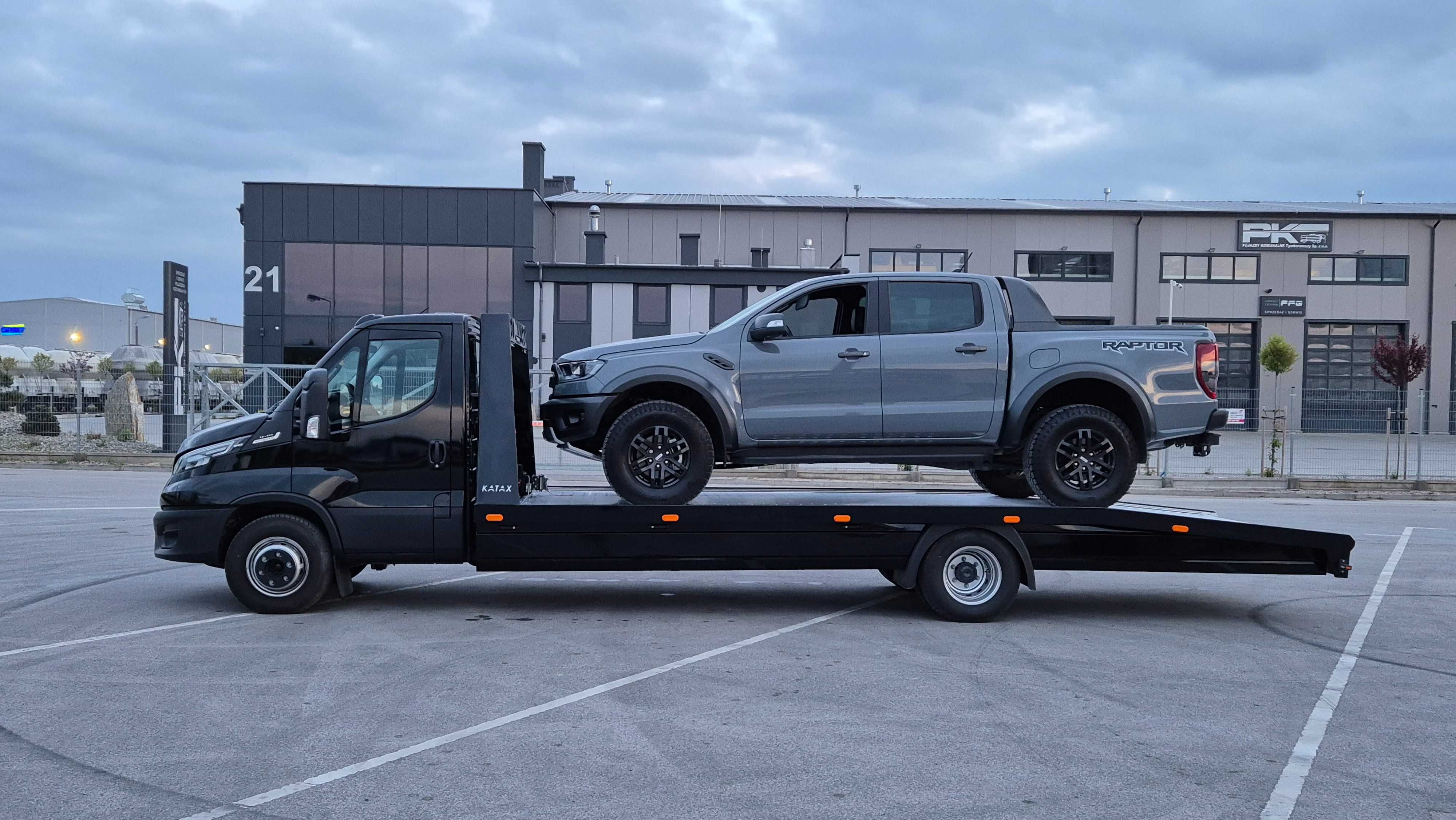 Iveco Daily DMC 7,2t 72C210 Autolaweta Laweta Pomoc Drogowa Zabudowa