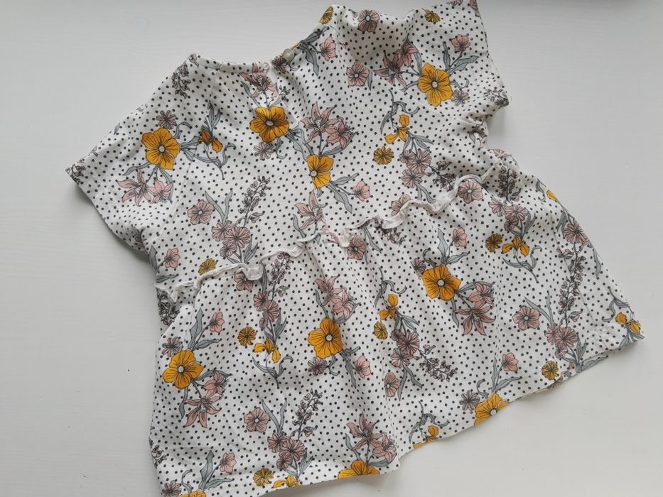 Tunika bluzka koszulka Zara 92