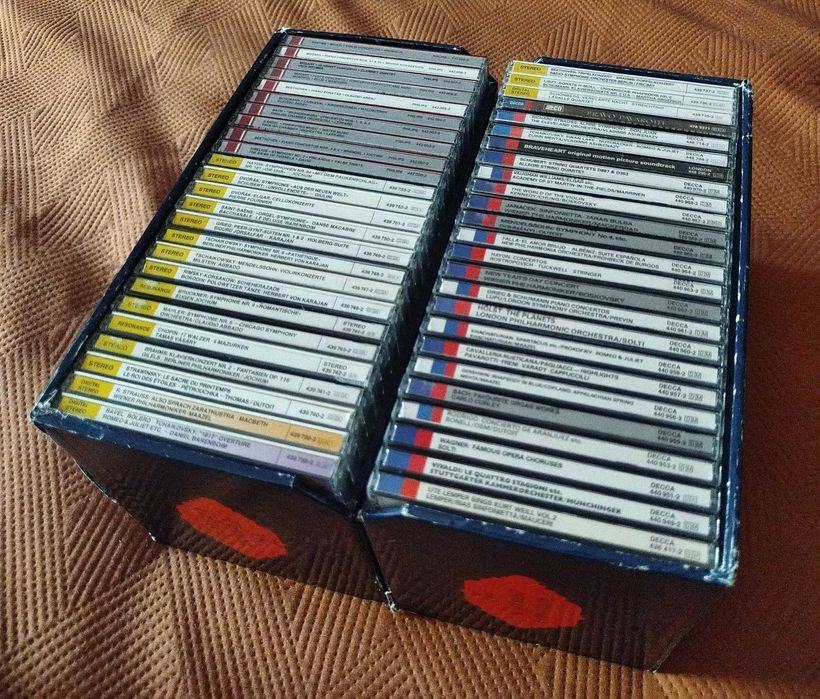 Virtuoso Collection 50 CDs Música Clássica DECCA Deutsche Grammophon