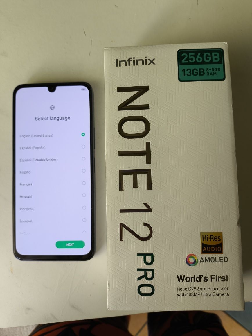 Infinix note 12 pro